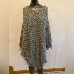 Gray Poncho